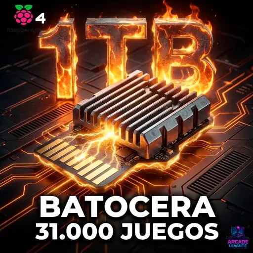 Batocera 1Tb Pi4